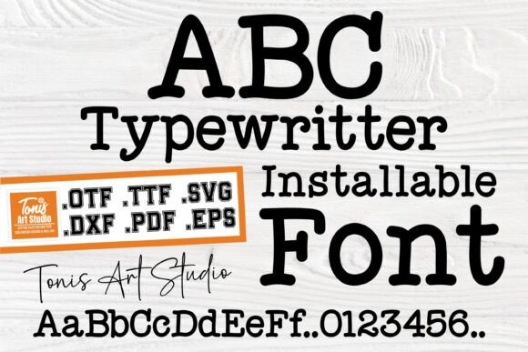 Ab Typewriter: Elevate Your Design with Vintage Charm