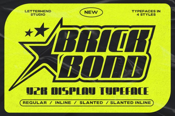 Brick Bond: The Y2K Font Redefining Modern Design