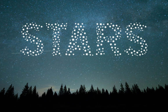 Color Stars: A Dreamy Decorative Font for Creative Designs
