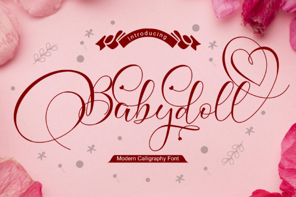 Discover the Charm of the Baby Doll Handwritten Font