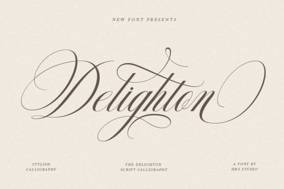 Elevate Your Design with the Delighton Script