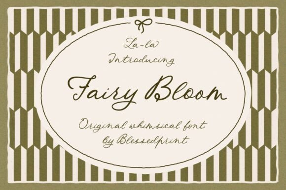 Fairy Bloom: A Whimsical Script for Modern Design