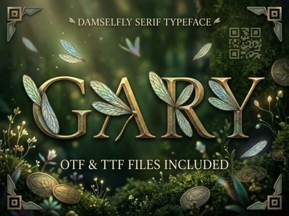 Gary: A Decorative Font for High-Impact Design