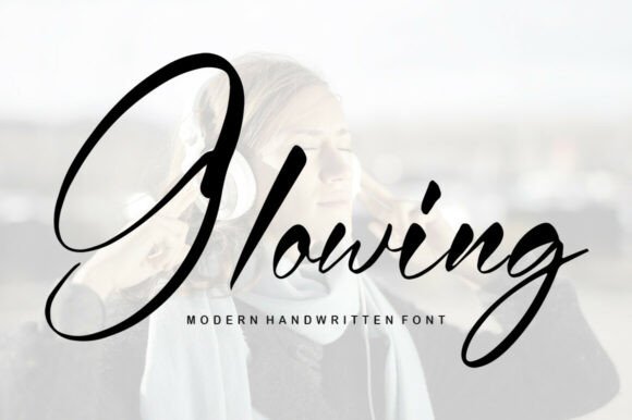 Glowing: The Script Font for Elegant Branding