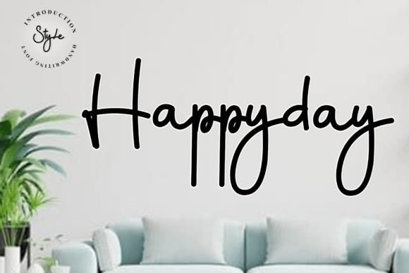Happyday: Elevating Design with Elegant Typography