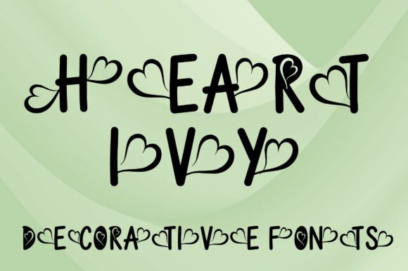Heart Ivy: A Sweet Typeface for Charming Designs