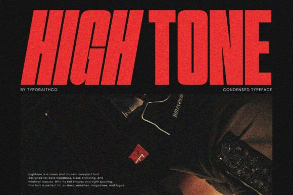 Hightone: A Font Duo Blending Retro Charm with Modern Edge