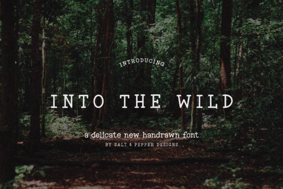 Into the Wild: A Slab Serif for Vintage & Modern Design