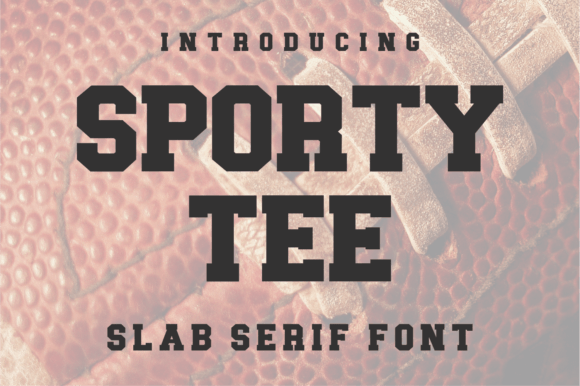 JP Sporty Tee: A Slab Serif for Bold Visual Identity