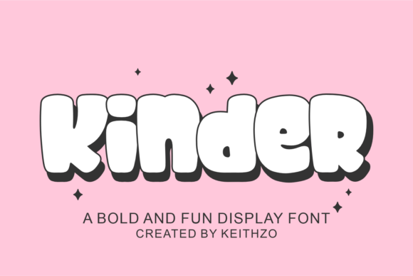 Kinder: A Font for Joyful, Modern Design