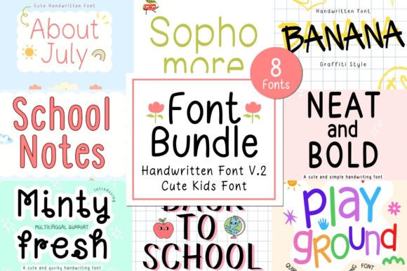 Neat & Clean Handwritten Bundle V.2: Design Resource Review