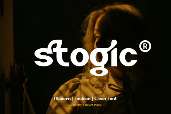 Stogic: A Bold Display Typeface for Modern Design