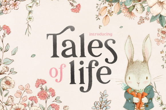 Tales of Life Duo: A Serif Font for Elegant Branding